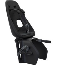 Заднее детское велокресло Thule Yepp Nexxt Maxi Obsidian, крепление на багажник