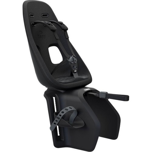 Заднее детское велокресло Thule Yepp Nexxt Maxi Obsidian, крепление на багажник