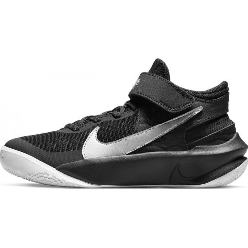 Nike Team Hustle D 10 Flyease Black DD7303 004 Youth Shoes