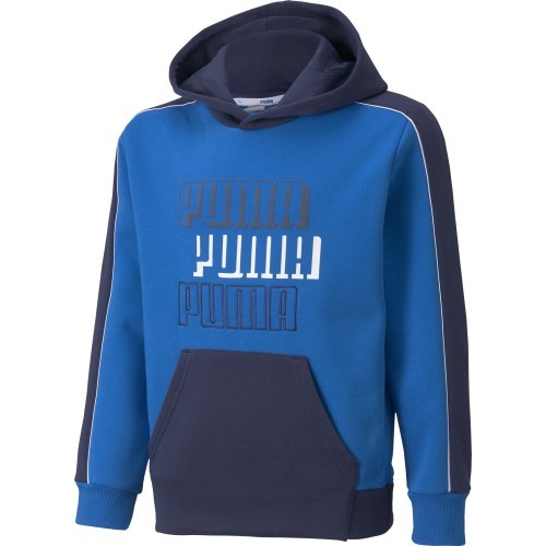 Puma Džemperis Paaugliams Alpha Hoodie FL Blue 589275 63