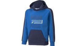 Puma Džemperis Paaugliams Alpha Hoodie FL Blue 589275 63