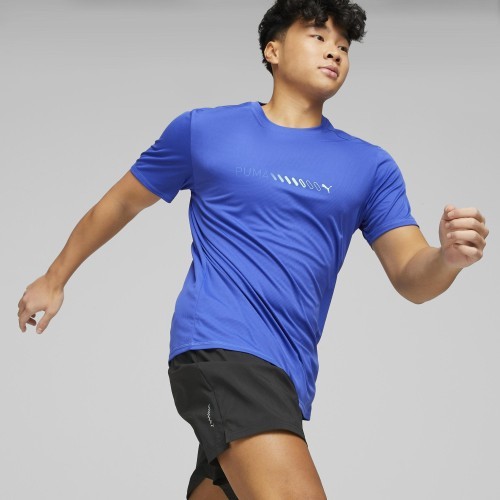 Puma Men's Run Favorite Tee Royal Blue 523387 92
