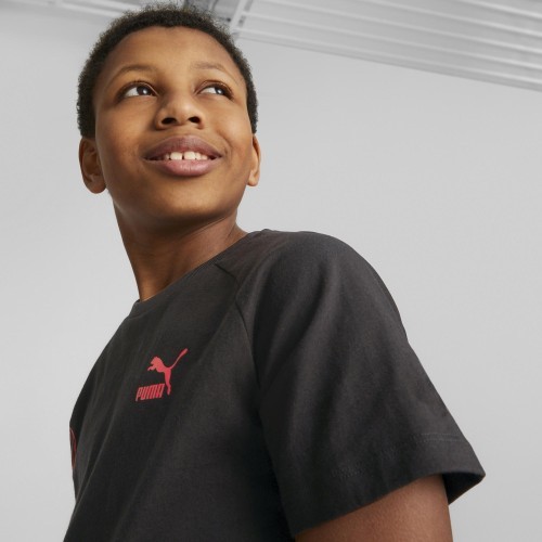 Puma Marškinėliai Paaugliams X Miraculous Tee Black 538683 01