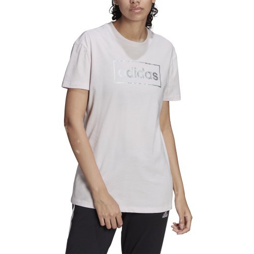 Женская футболка Adidas W Fl Bx G Tee, розовая HC5569