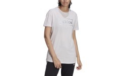 Женская футболка Adidas W Fl Bx G Tee, розовая HC5569