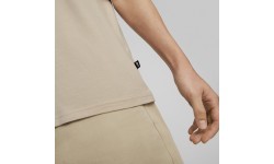 Puma Men's Cotton T-Shirt Graphics Wording Cream 674475 88
