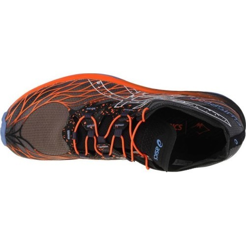 Кроссовки для бега Asics Fujispeed M, чёрно-оранжевые