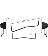 Favorit W-koja 380 (160 cm), juoda