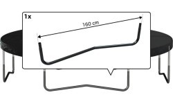 Favorit - W-Leg 380 (160 cm) Black