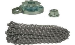 E-Gran Tour - Motor sprocket + chain