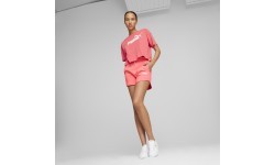 Puma Ess 5" High Waist Women's Shorts Pink 848339 50