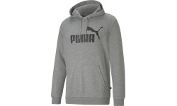 Мужская толстовка Puma Ess Big Logo Hoodie Grey 586688 03