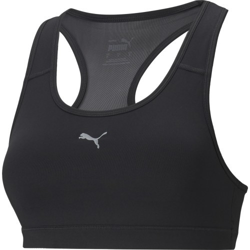 Puma Mid Impact Women's Sports Bra Black 520305 01