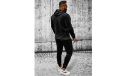 Велюровый спортивный костюм мужской J.Style Black 8C1171-3