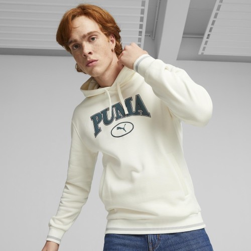 Puma Džemperis Vyrams Squad Hoodie Fl White 676017 65