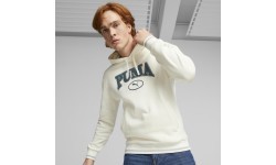 Мужская толстовка Puma Squad Hoodie FL, белая 676017 65