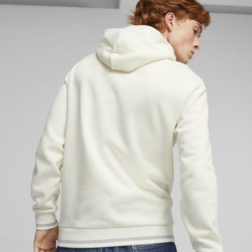 Мужская толстовка Puma Squad Hoodie FL, белая 676017 65