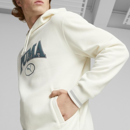 Puma Squad Hoodie FL Men's Sweatshirt White 676017 65