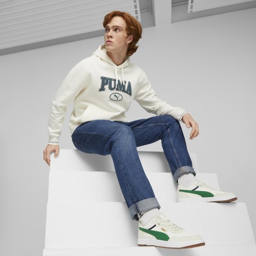 Мужская толстовка Puma Squad Hoodie FL, белая 676017 65