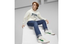 Мужская толстовка Puma Squad Hoodie FL, белая 676017 65