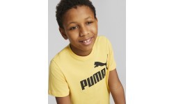 Puma ESS Logo Tee Junior T-Shirt Yellow 586960 43