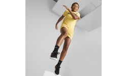 Подростковая футболка Puma ESS Logo Tee, жёлтая 586960 43