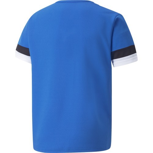 Puma TeamRise Jersey Jr Junior T-Shirt Blue Black White 704938 02