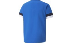 Футболка Puma для подростков TeamRise Jersey Jr Blue Black White 704938 02
