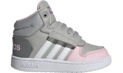 Adidas Avalynė Vaikams Hoops Mid 2.0 I Grey Pink GZ7779