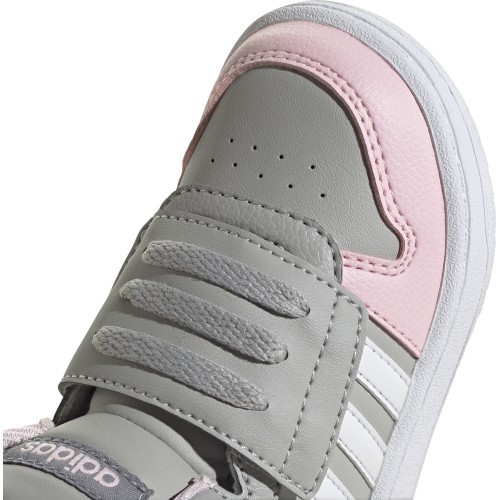 Adidas Hoops Mid 2.0 I Kids' Shoes Grey Pink GZ7779