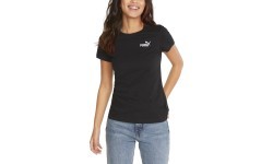 Puma Ess+ Embroidery женская блузка, чёрная, 848331 01