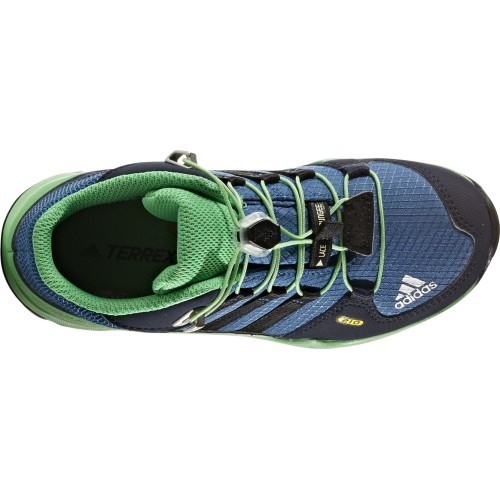 Детская обувь Adidas Terrex Mid GTX K сине-зелёная BB1953