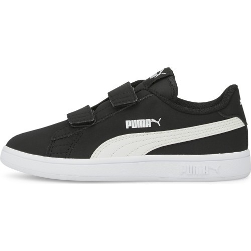 Puma Smash V2 Buck Kids' Shoes Black 365183 34