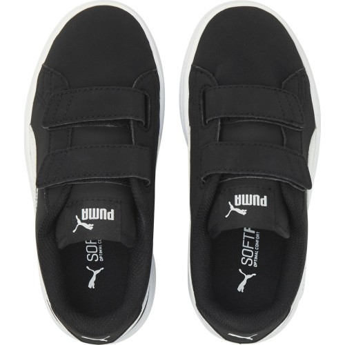 Puma Smash V2 Buck Kids' Shoes Black 365183 34