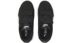 Детская обувь Puma Smash V2 Buck чёрная 365183 34
