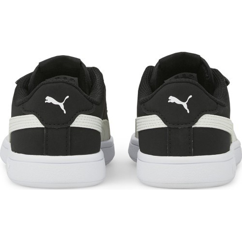 Детская обувь Puma Smash V2 Buck чёрная 365183 34