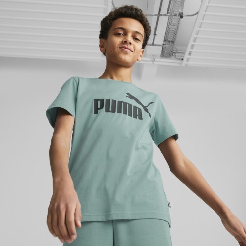 Puma Ess Logo Tee Junior T-Shirt Green 586960 84