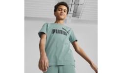 Puma Marškinėliai Paaugliams Ess Logo Tee Green 586960 84