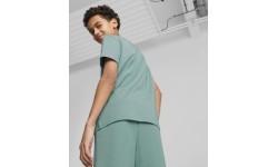 Puma Marškinėliai Paaugliams Ess Logo Tee Green 586960 84