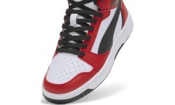 Puma Avalynė Paaugliams Rebound V6 Mid Jr White Red Black 393831 03