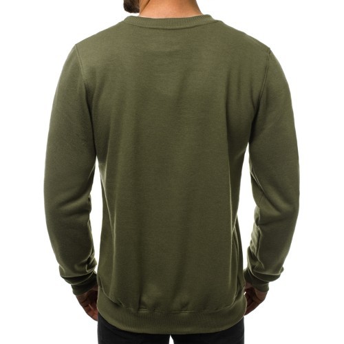 J.Style men's fleece sweatshirt, khaki 2001-29