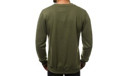 J.Style men's fleece sweatshirt, khaki 2001-29