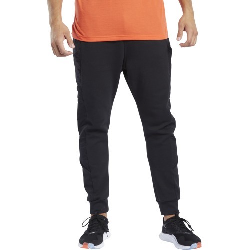 Reebok Kelnės TS Knit - Woven Jogge Black FJ4608