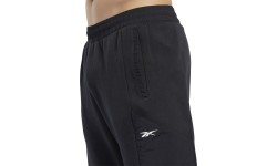 Reebok Kelnės TS Knit - Woven Jogge Black FJ4608