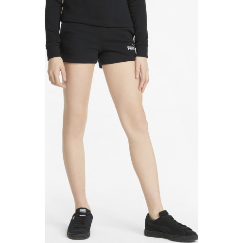 Шорты подростковые Puma Ess+ Shorts Tr G, чёрные, 846963 01