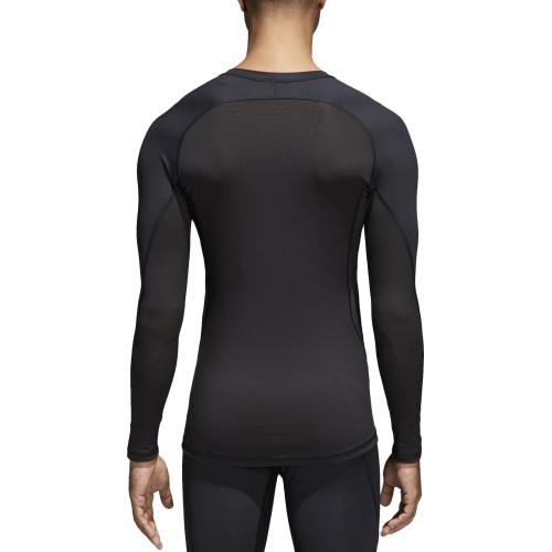 Футбольная футболка Adidas Alphaskin Sport LS Black CW9486