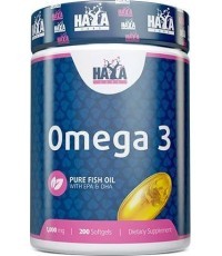 Haya Labs Omega 3 200 капс. (рыбий жир)