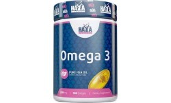 Haya Labs Omega 3 200 kaps. (žuvų taukai)