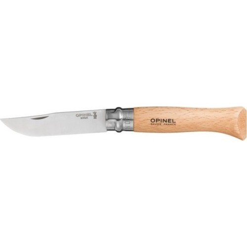 Нож Opinel 9, Inox, бук