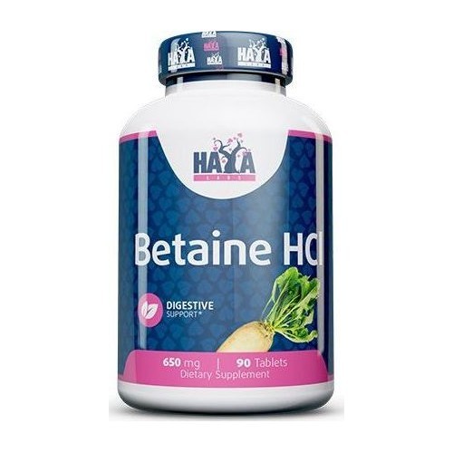 Haya Labs Betaine HCl 90 tabs (Betaine Hydrochloride)